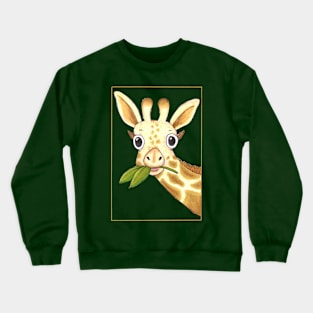 Cute Giraffe Crewneck Sweatshirt